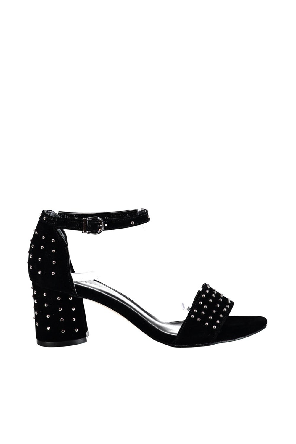 Fox Shoes Siyah Kadın Topuklu Ayakkabı D404132402