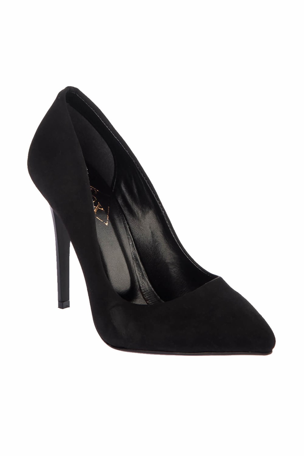 Fox Shoes Siyah Kadın Topuklu Ayakkabı E340180002