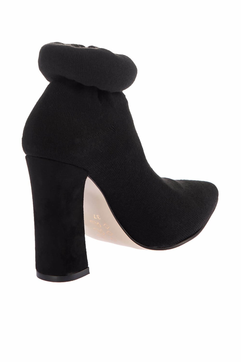 Fox Shoes Siyah Kumaş Kadın Çizme E758902104