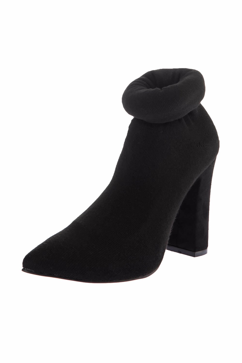 Fox Shoes Siyah Kumaş Kadın Çizme E758902104