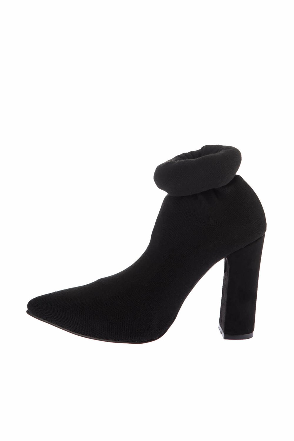 Fox Shoes Siyah Kumaş Kadın Çizme E758902104