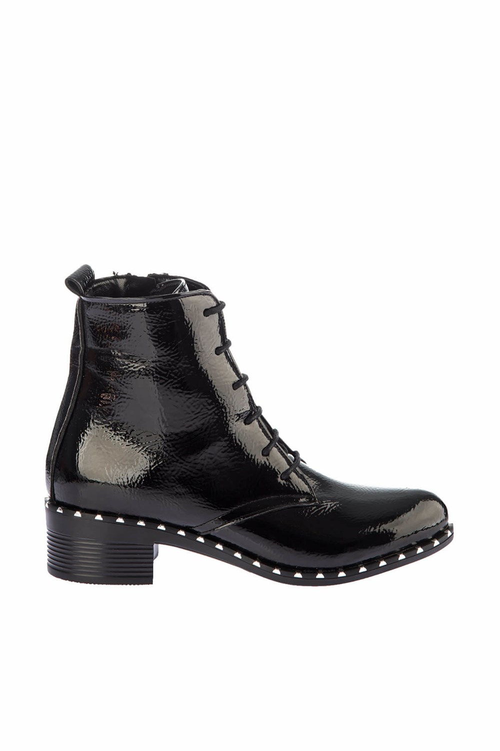Fox Shoes Siyah Rugan Kadın Bot E641054108