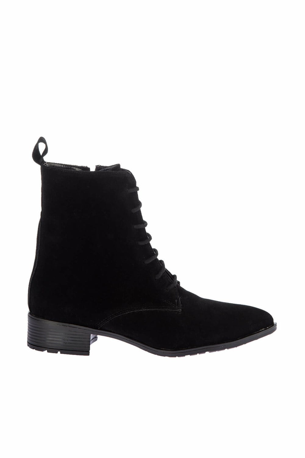 Fox Shoes Siyah Süet Kadın Bot E270285002