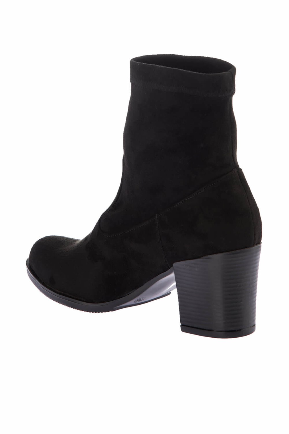 Fox Shoes Siyah Süet Kadın Bot E713060202