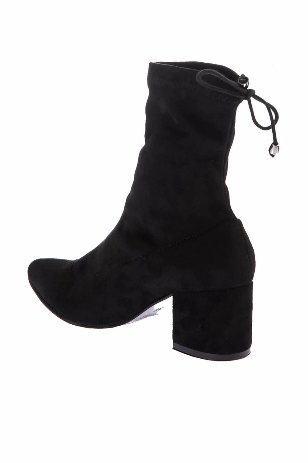 Fox Shoes Siyah Süet Kadın Bot E737010002