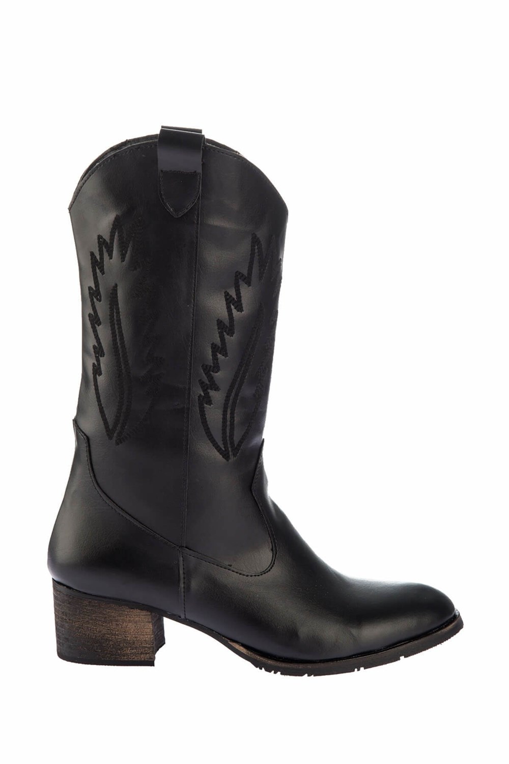 Fox Shoes Siyah Suni Deri Kadın Bot E267730009