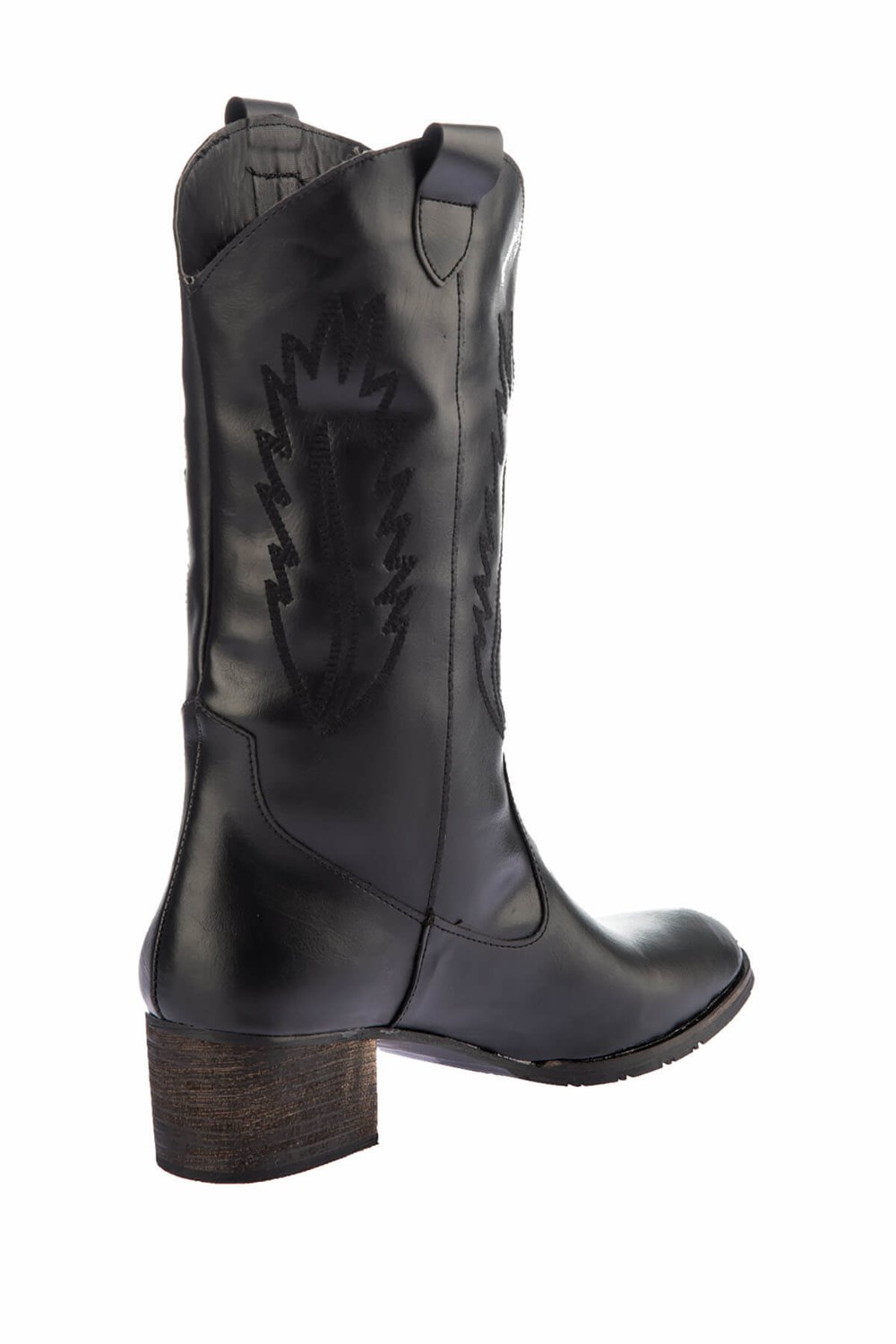 Fox Shoes Siyah Suni Deri Kadın Bot E267730009
