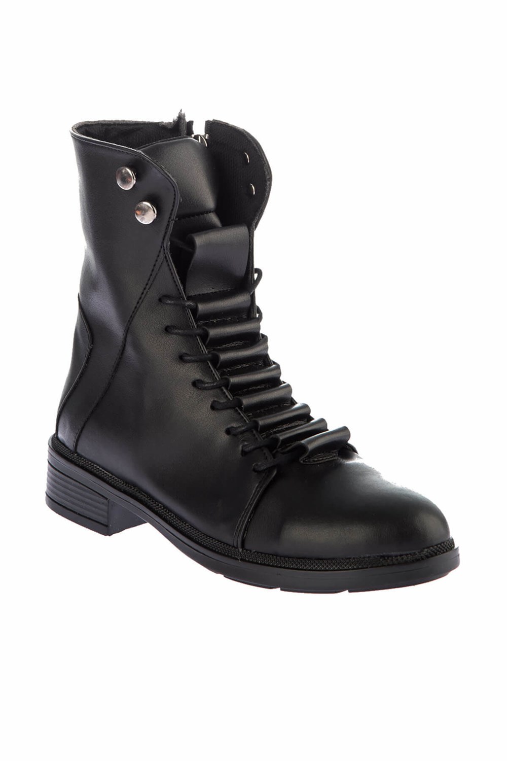 Fox Shoes Siyah Suni Deri Kadın Bot E270347709