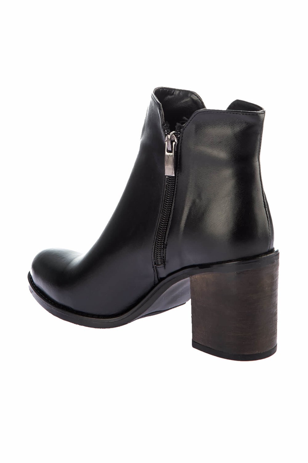 Fox Shoes Siyah Suni Deri Kadın Bot E367050809