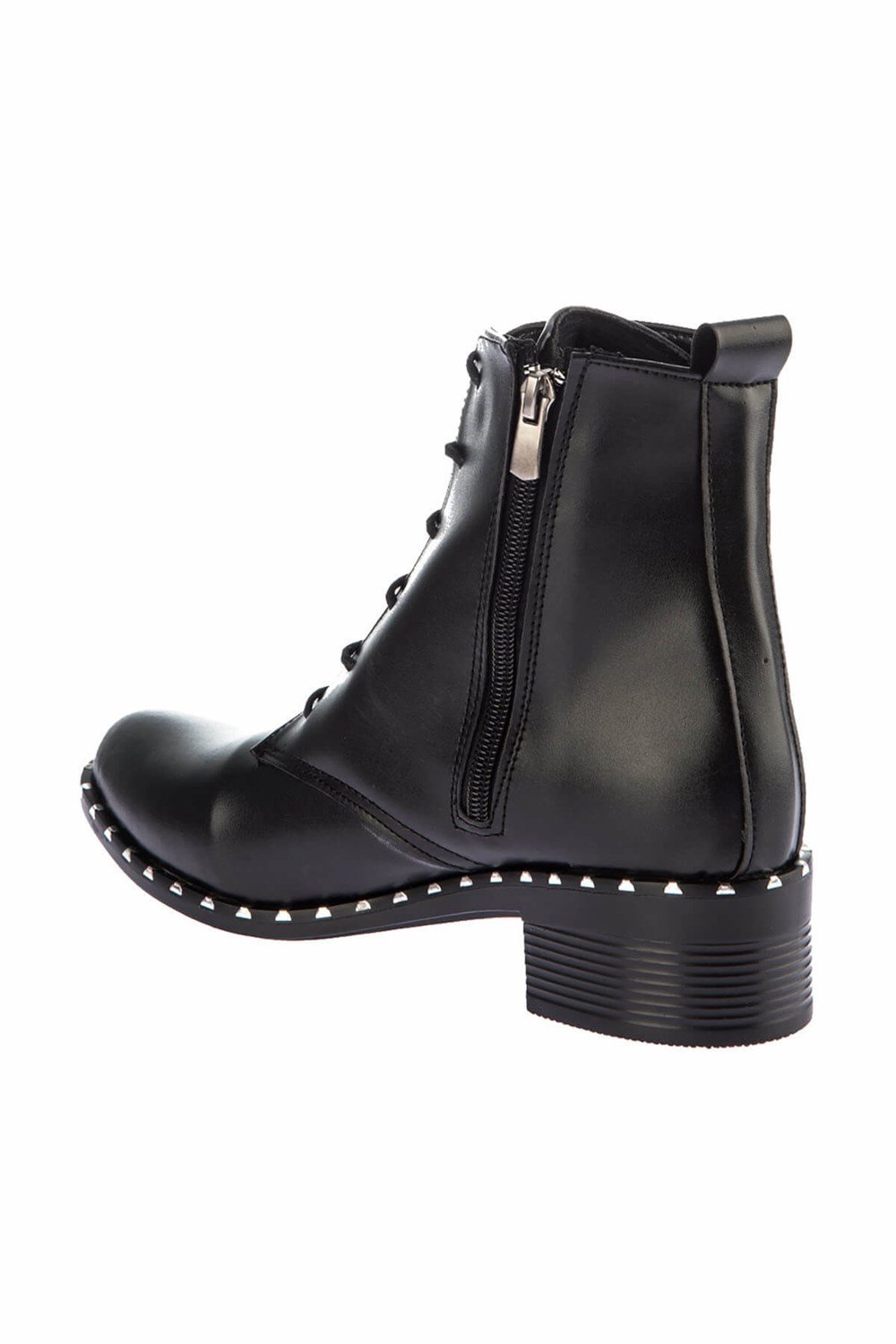 Fox Shoes Siyah Suni Deri Kadın Bot E641054109