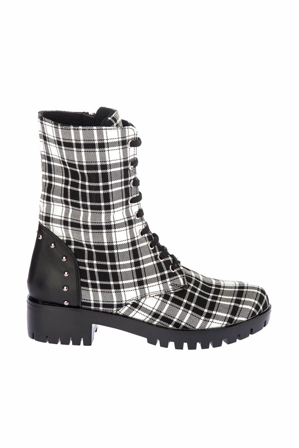 Fox Shoes Siyah/Beyaz Kadın Bot E270355127