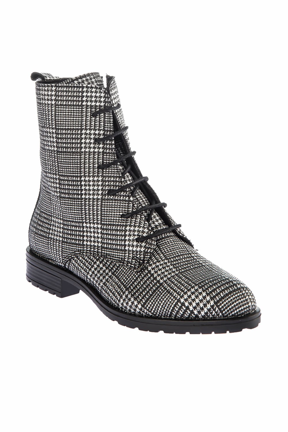 Fox Shoes Siyah/Gri Kadın Bot E288496027