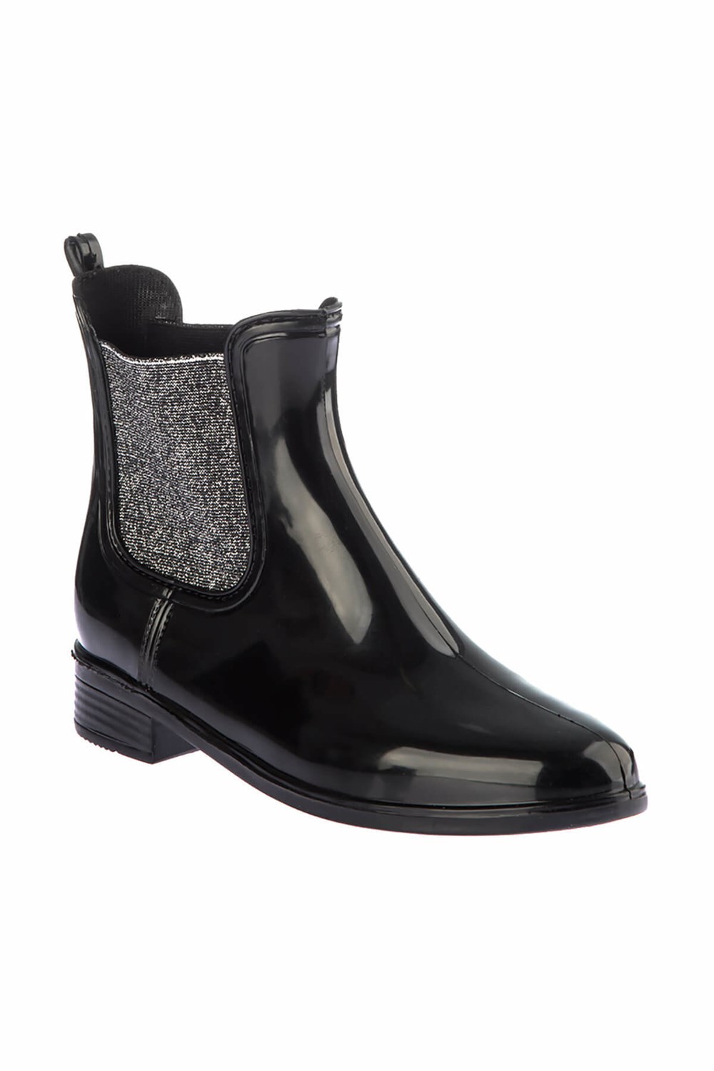 Fox Shoes Siyah/Gümüş Bot E702246108