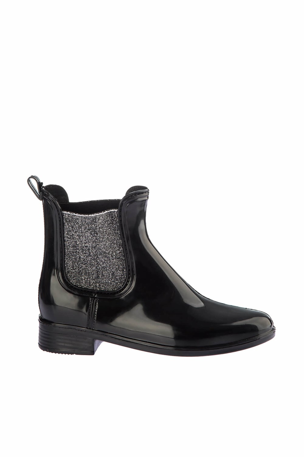 Fox Shoes Siyah/Gümüş Bot E702246108