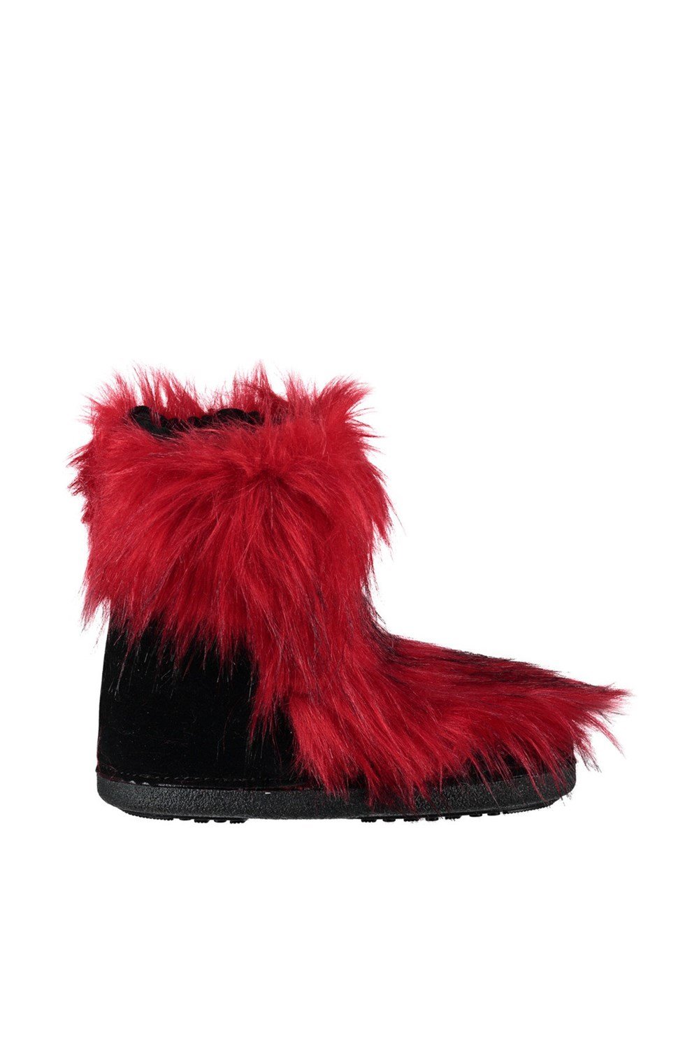 Fox Shoes Siyah/Kırmızı Kadın Bot C960686502