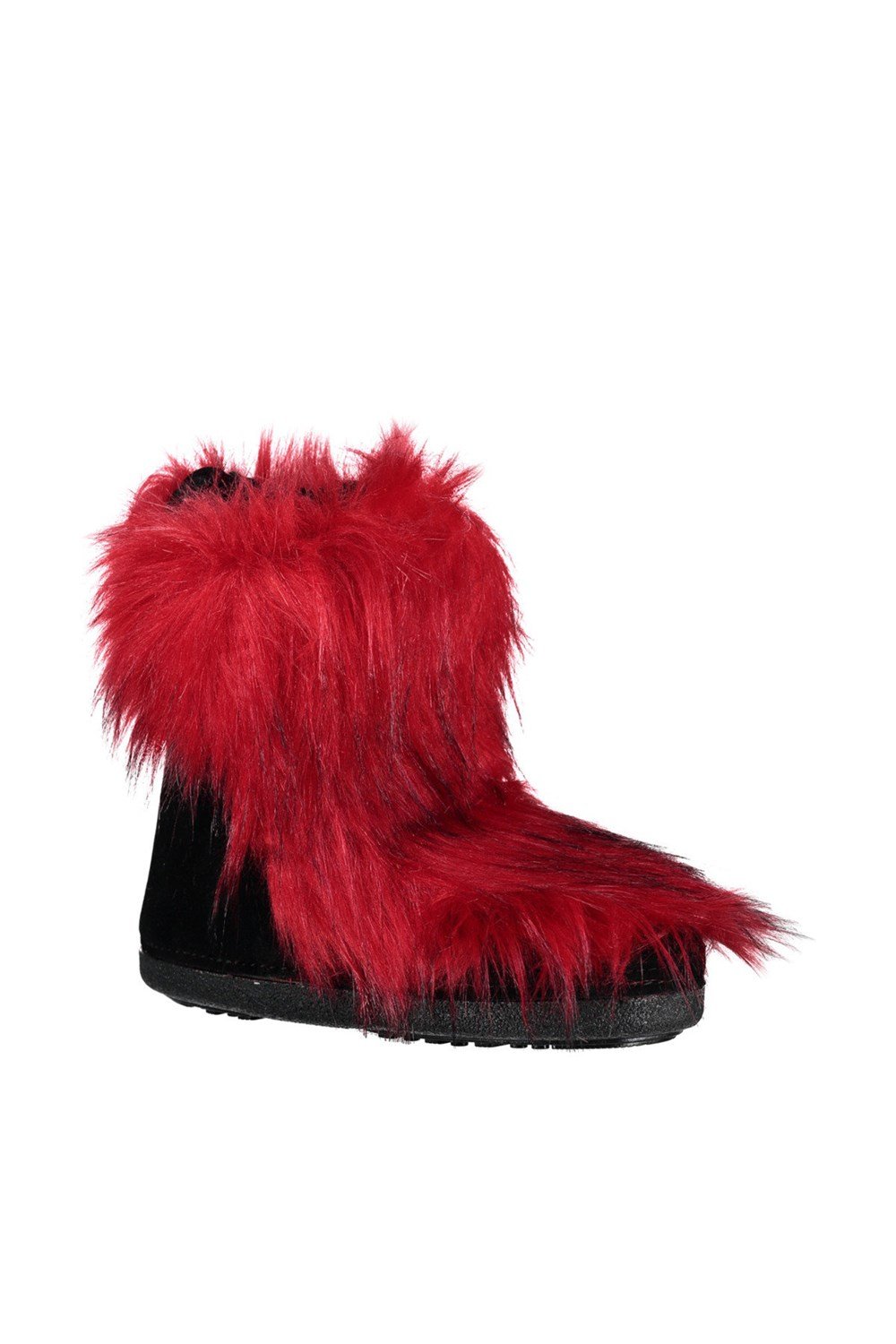 Fox Shoes Siyah/Kırmızı Kadın Bot C960686502