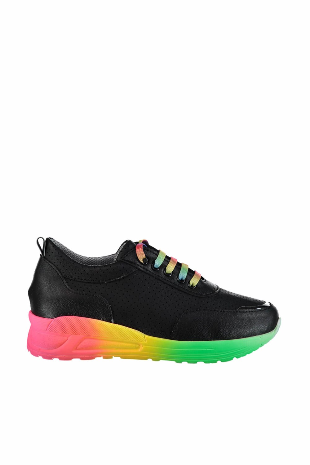 Fox Shoes Siyah/Multi Kadın Sneakers D367011709