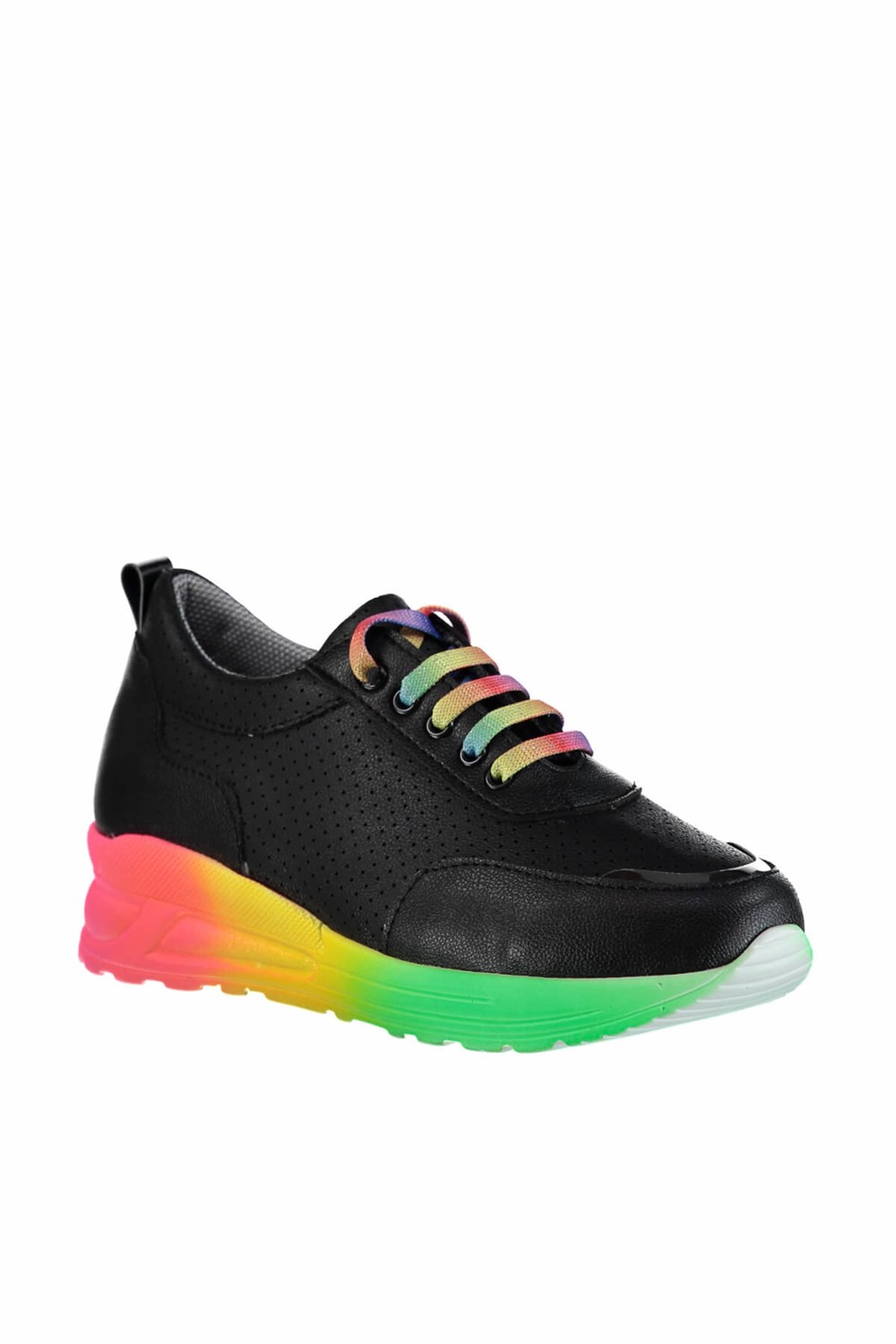 Fox Shoes Siyah/Multi Kadın Sneakers D367011709