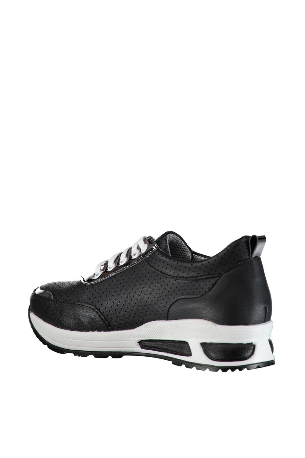 Fox Shoes Siyah/Platin Kadın Sneakers D367006709