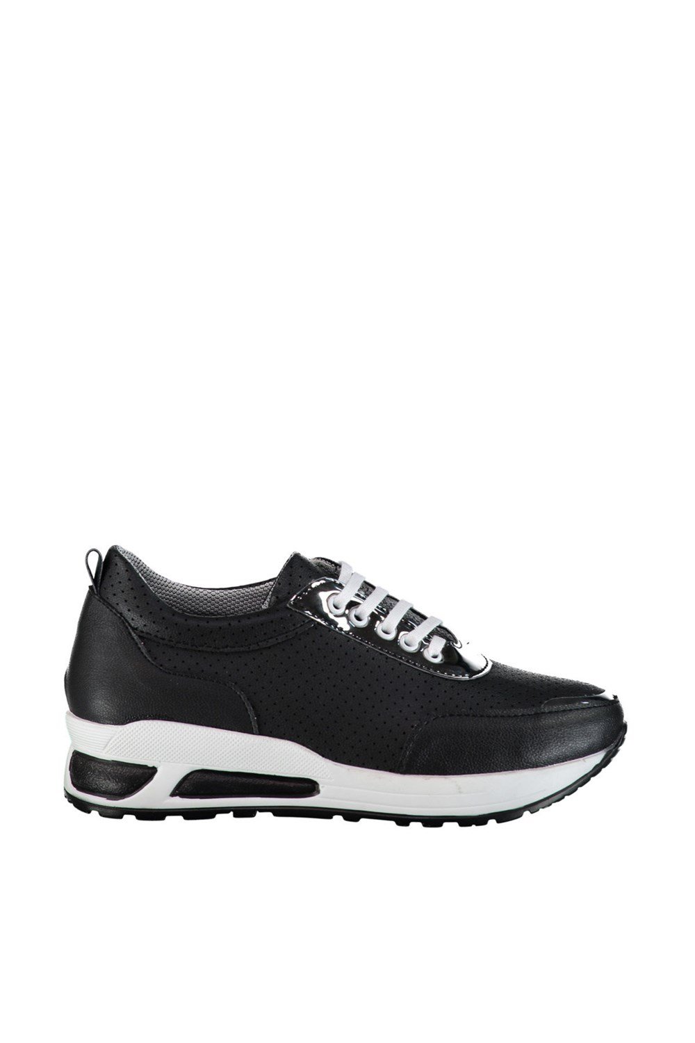 Fox Shoes Siyah/Platin Kadın Sneakers D367006709