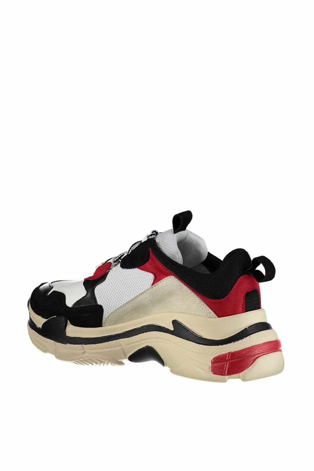 Fox Shoes Siyah/Siyah/Beyaz Kadın Sneakers D592410102