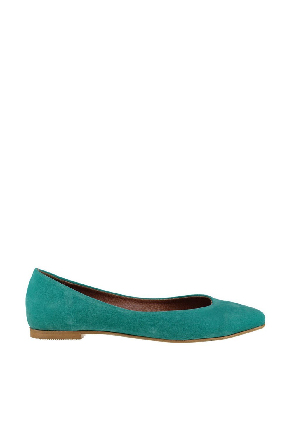 Fox Shoes Su Yeşili Kadın Babet D726460402