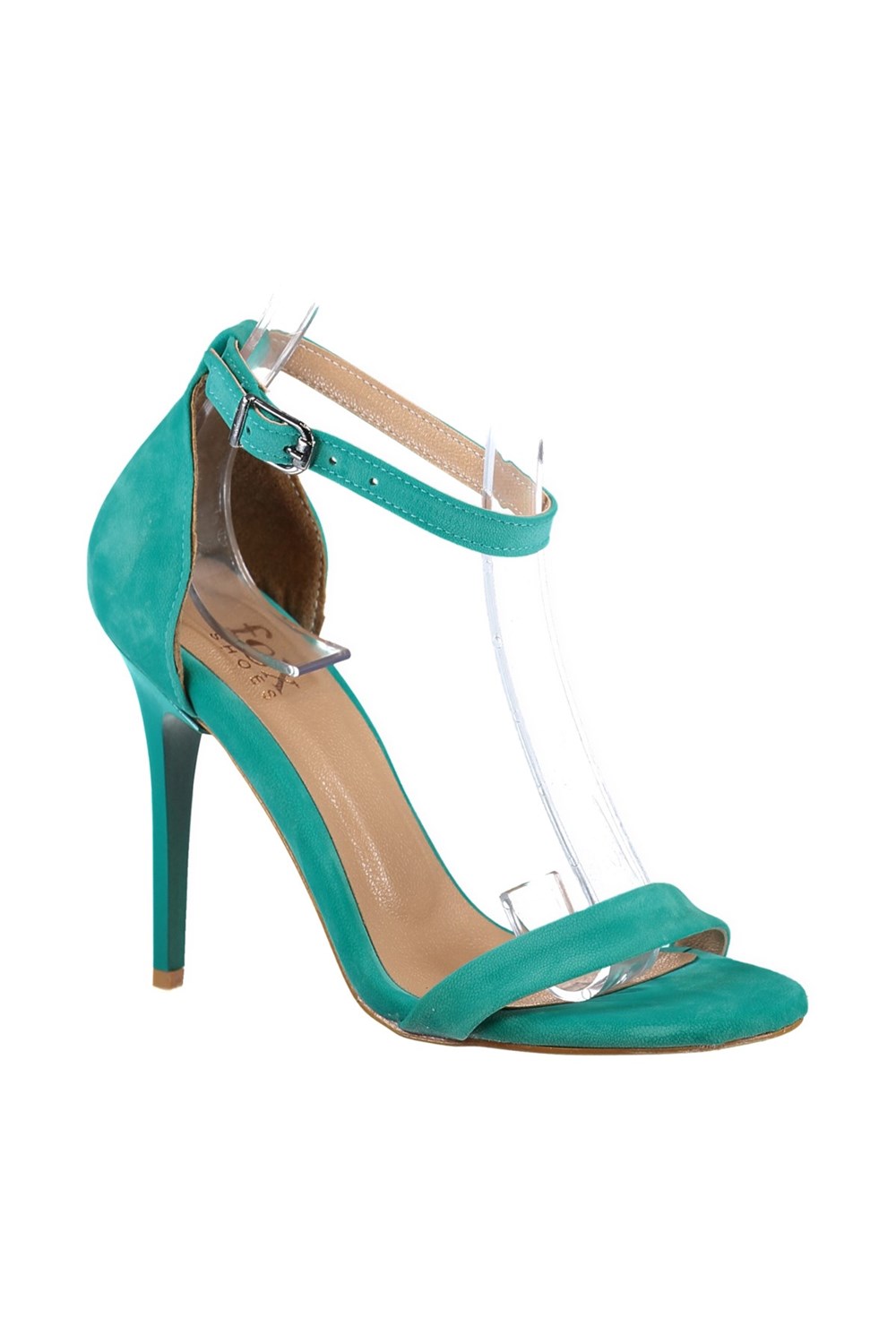 Fox Shoes Su Yeşili Kadın Topuklu Ayakkabı B922112602