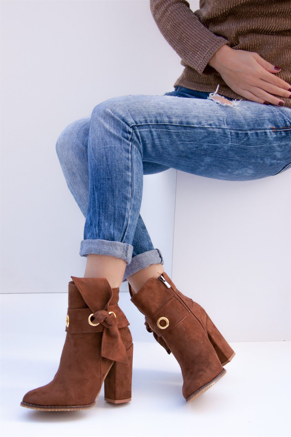 Fox Shoes Taba Kadın Bot C340104302
