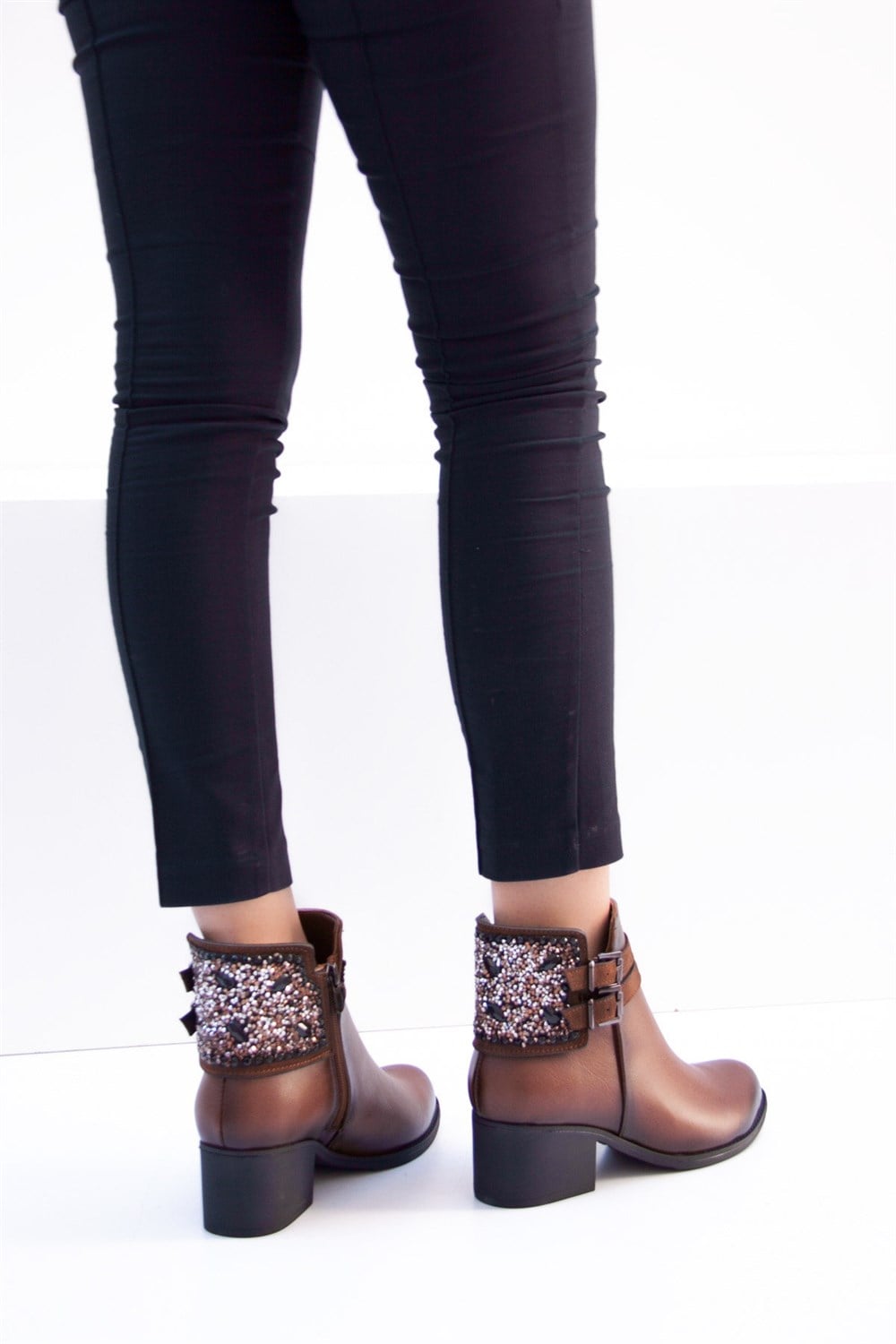 Fox Shoes Taba Kadın Bot C404480409