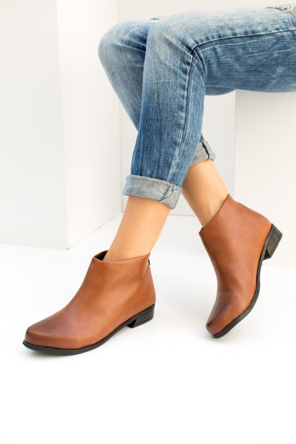 Fox Shoes Taba Kadın Bot C410251809