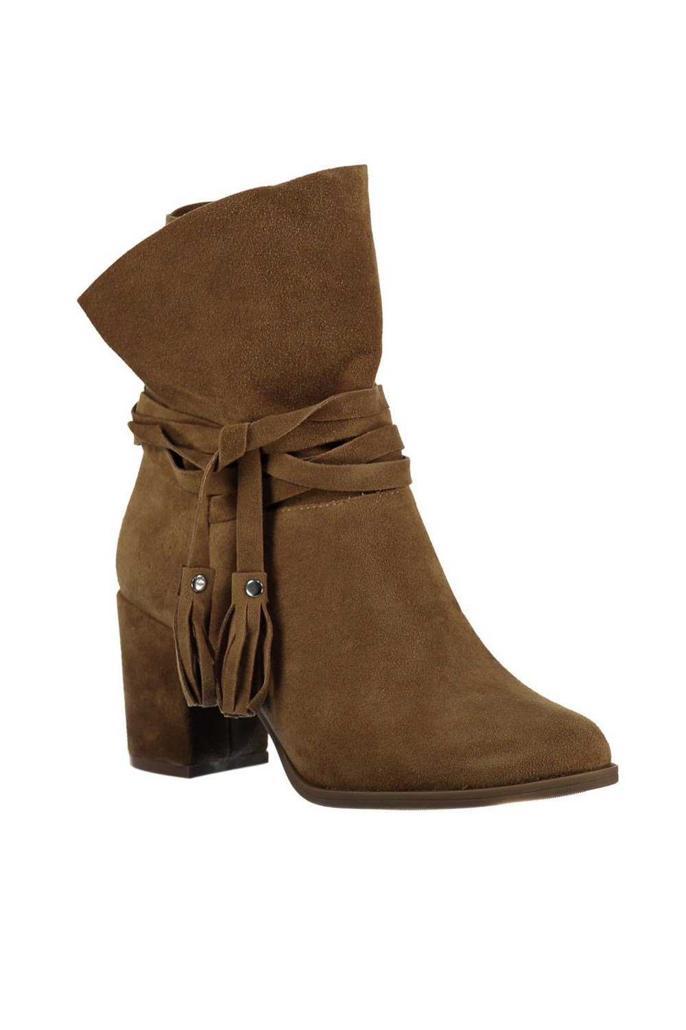 Fox Shoes Taba Kadın Bot C412035002