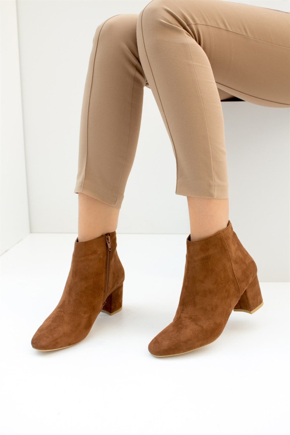 Fox Shoes Taba Kadın Bot C422040402