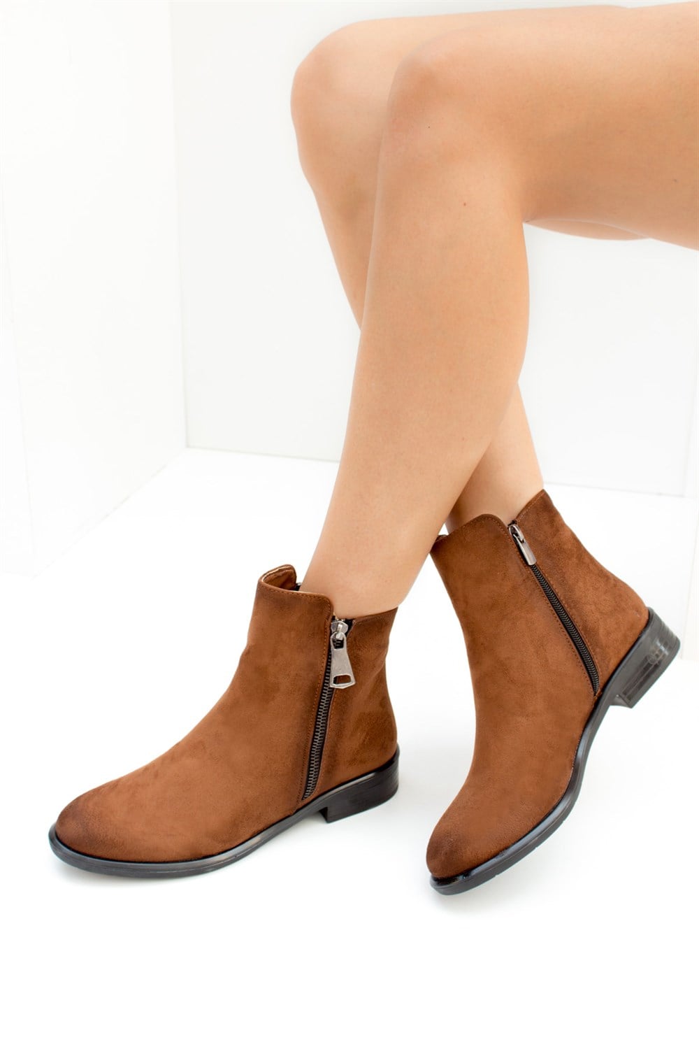 Fox Shoes Taba Kadın Bot C518203102