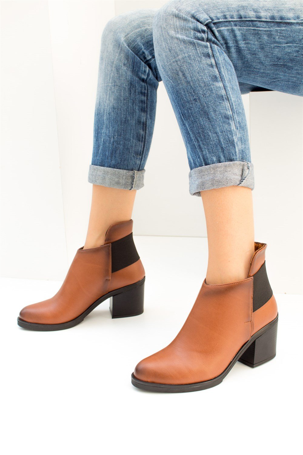 Fox Shoes Taba Kadın Bot C518650709