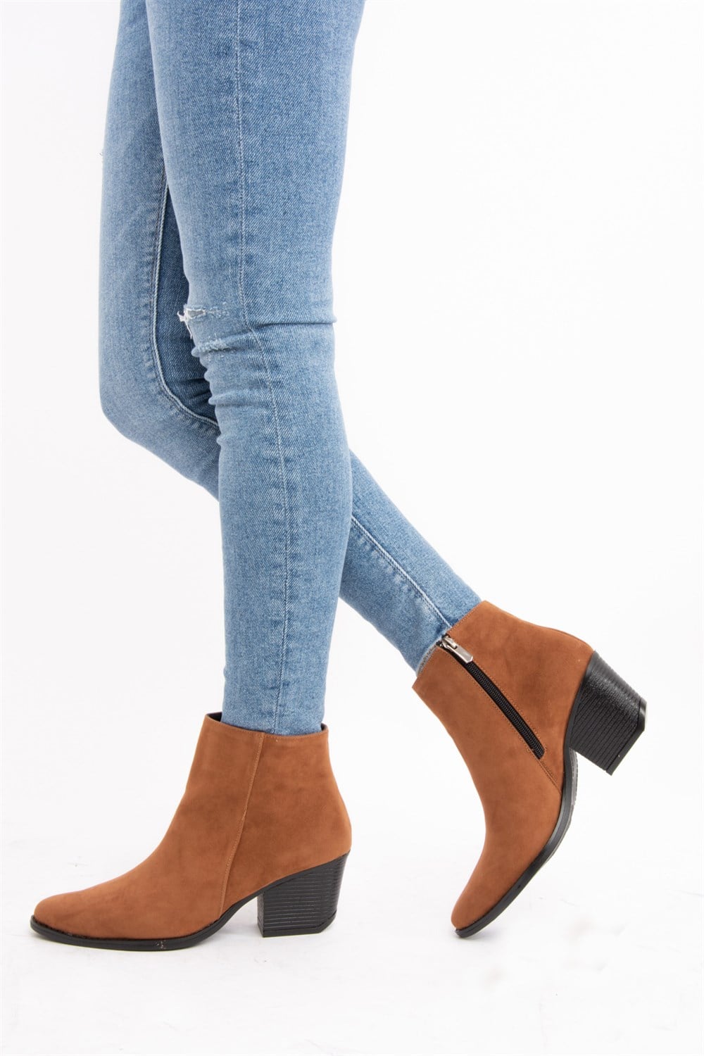 Fox Shoes Taba Kadın Bot E268830002