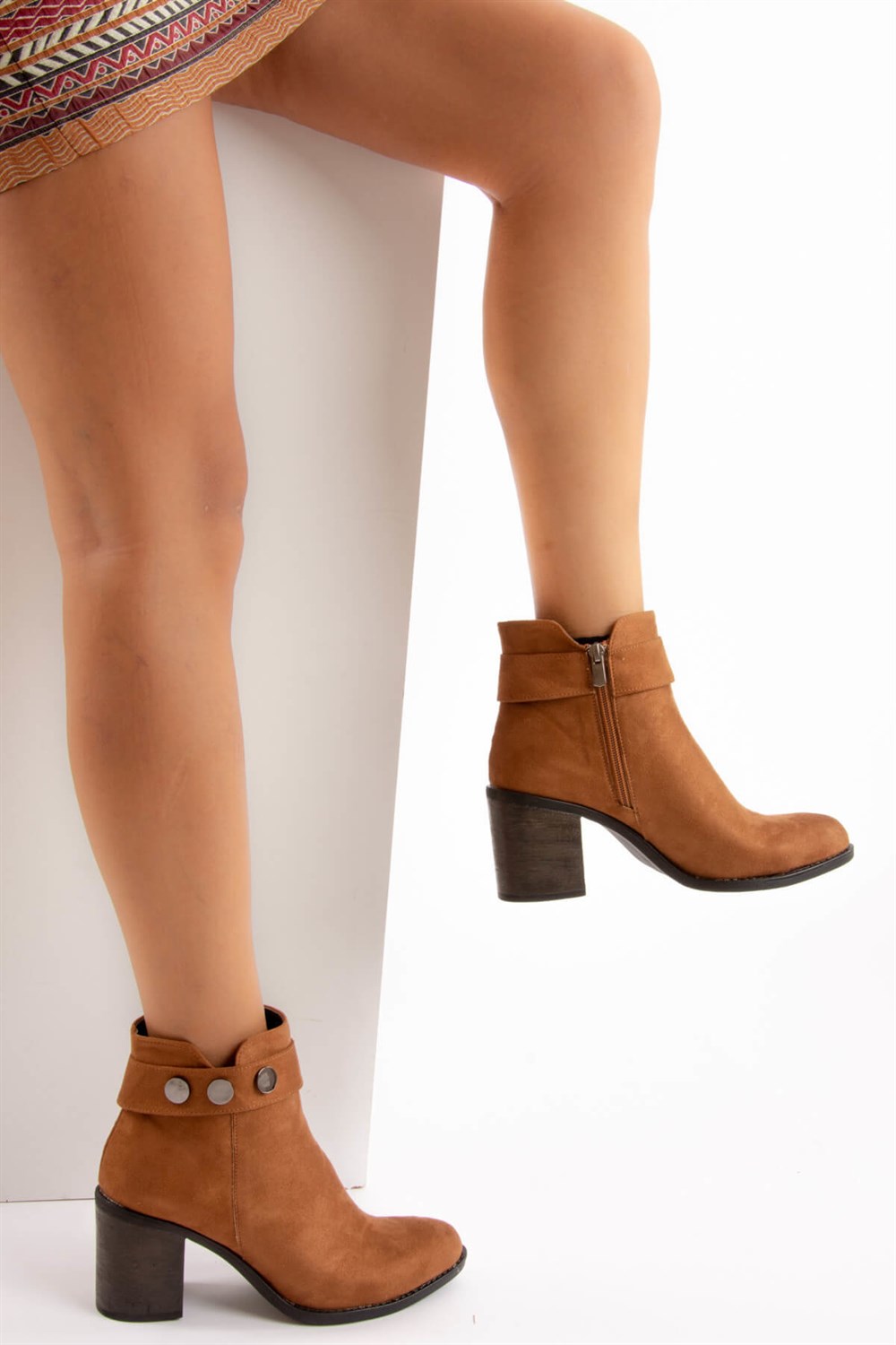 Fox Shoes Taba Kadın Bot E367051002