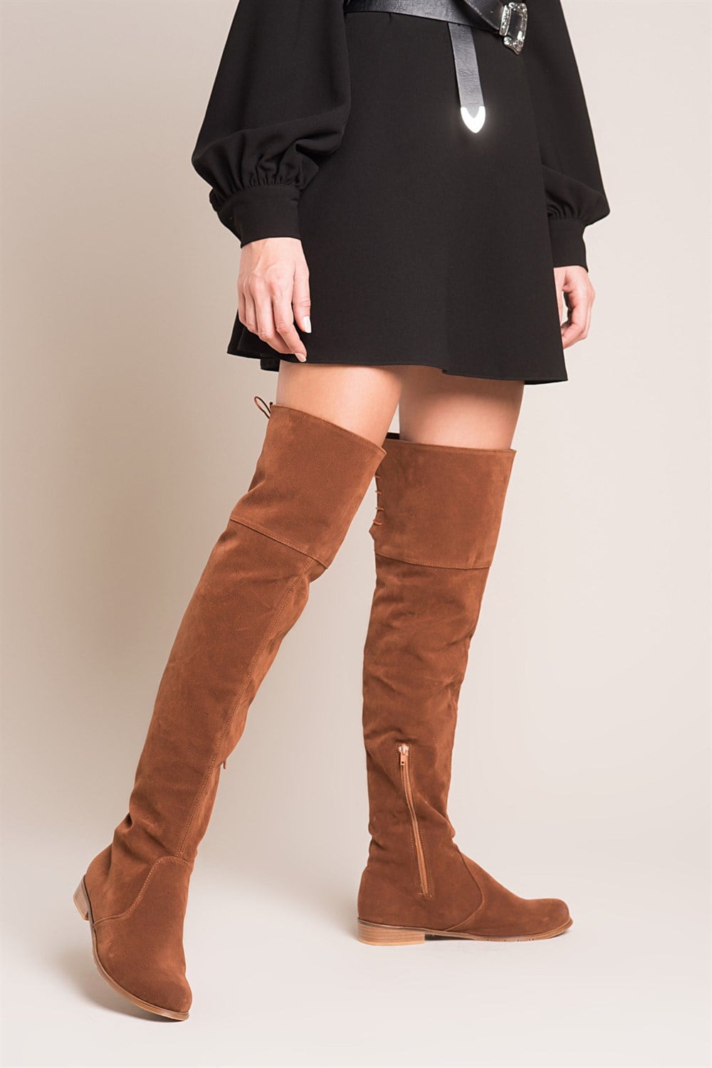 Fox Shoes Taba Kadın Çizme C726577702