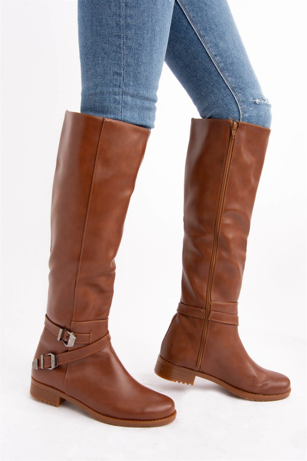 Fox Shoes Taba Kadın Çizme E726203409