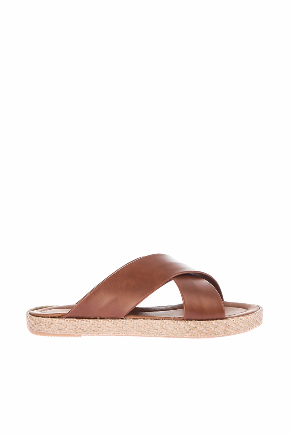 Fox Shoes Taba Kadın Terlik D726765109