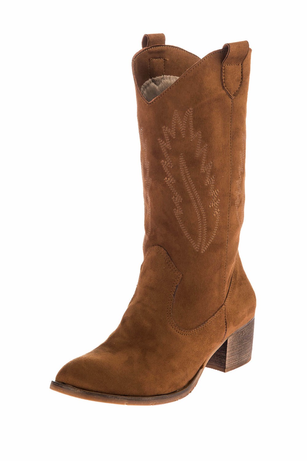 Fox Shoes Taba Süet Kadın Bot E267730002