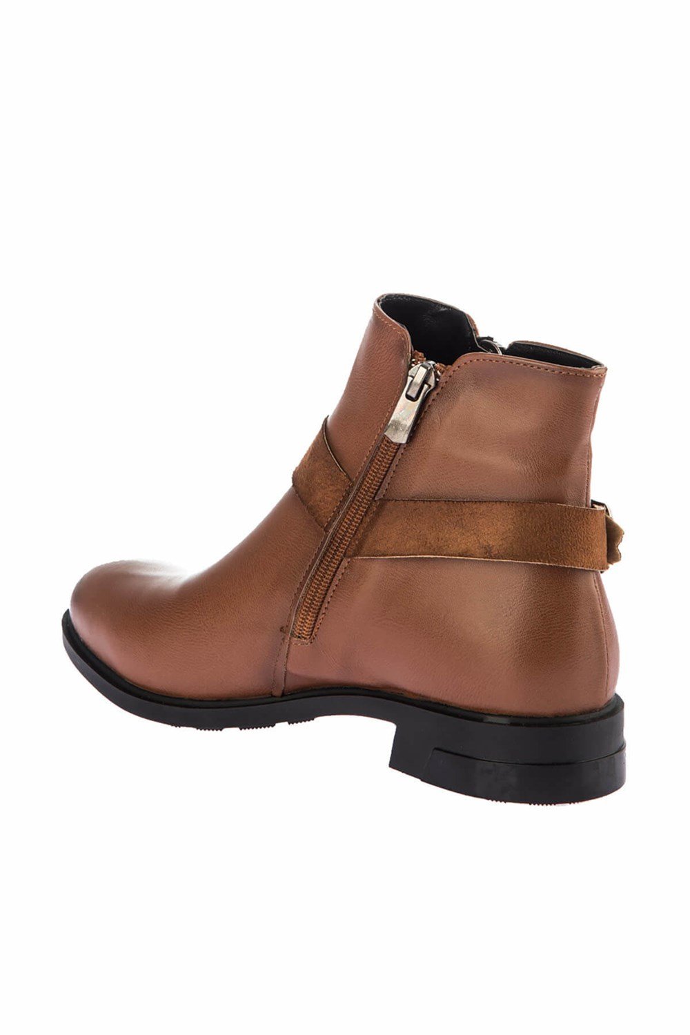 Fox Shoes Taba Suni Deri Kadın Bot E367029909