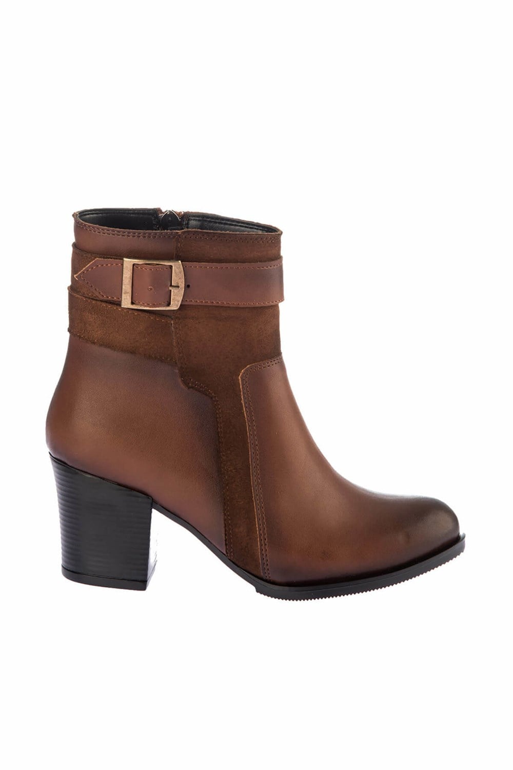 Fox Shoes Taba Suni Deri Kadın Bot E713052509