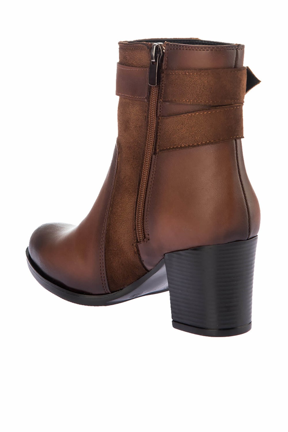 Fox Shoes Taba Suni Deri Kadın Bot E713052509