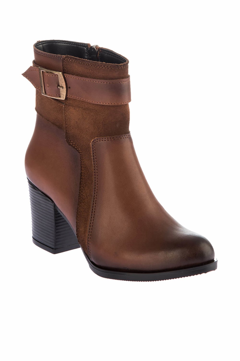 Fox Shoes Taba Suni Deri Kadın Bot E713052509
