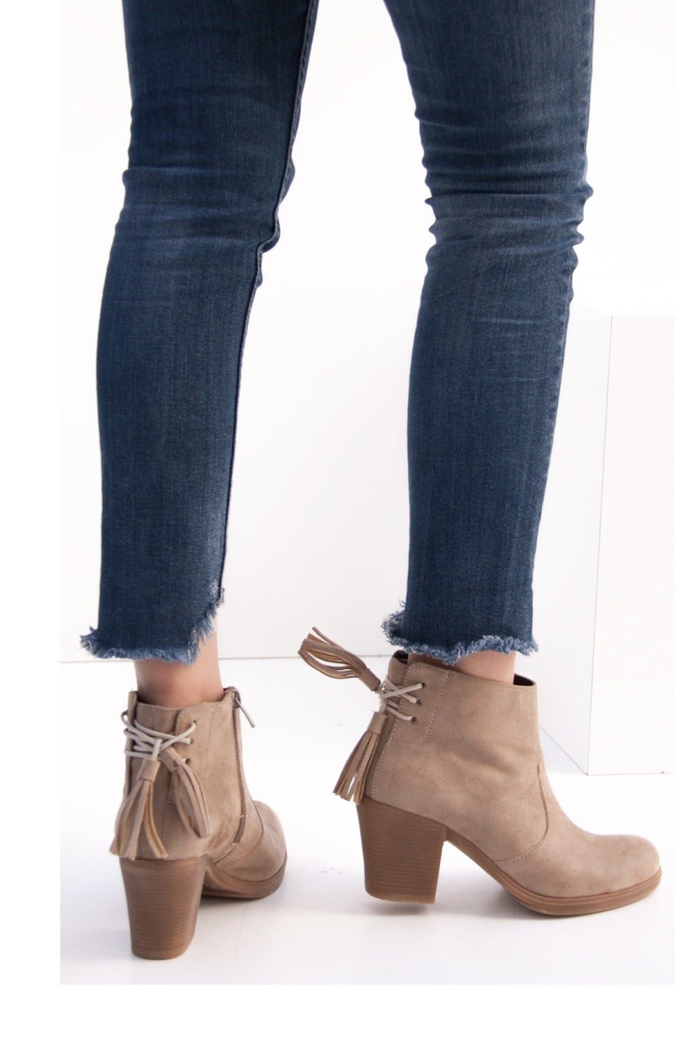 Fox Shoes Ten Kadın Bot C757010402