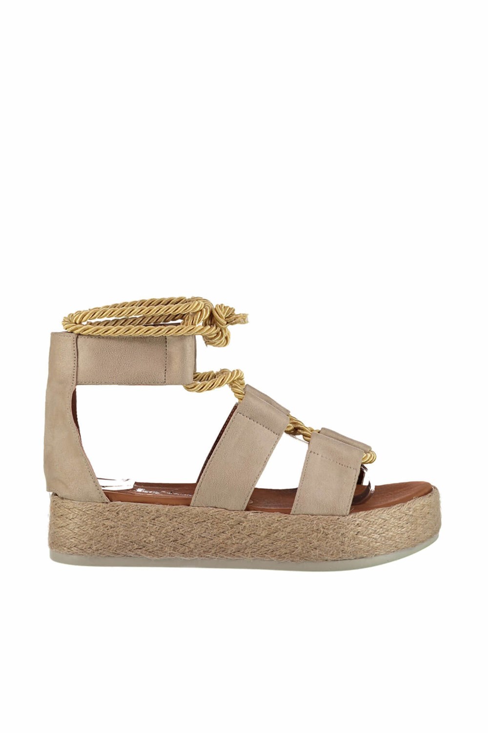 Fox Shoes Ten Kadın Dolgu Topuklu Ayakkabı D432600102