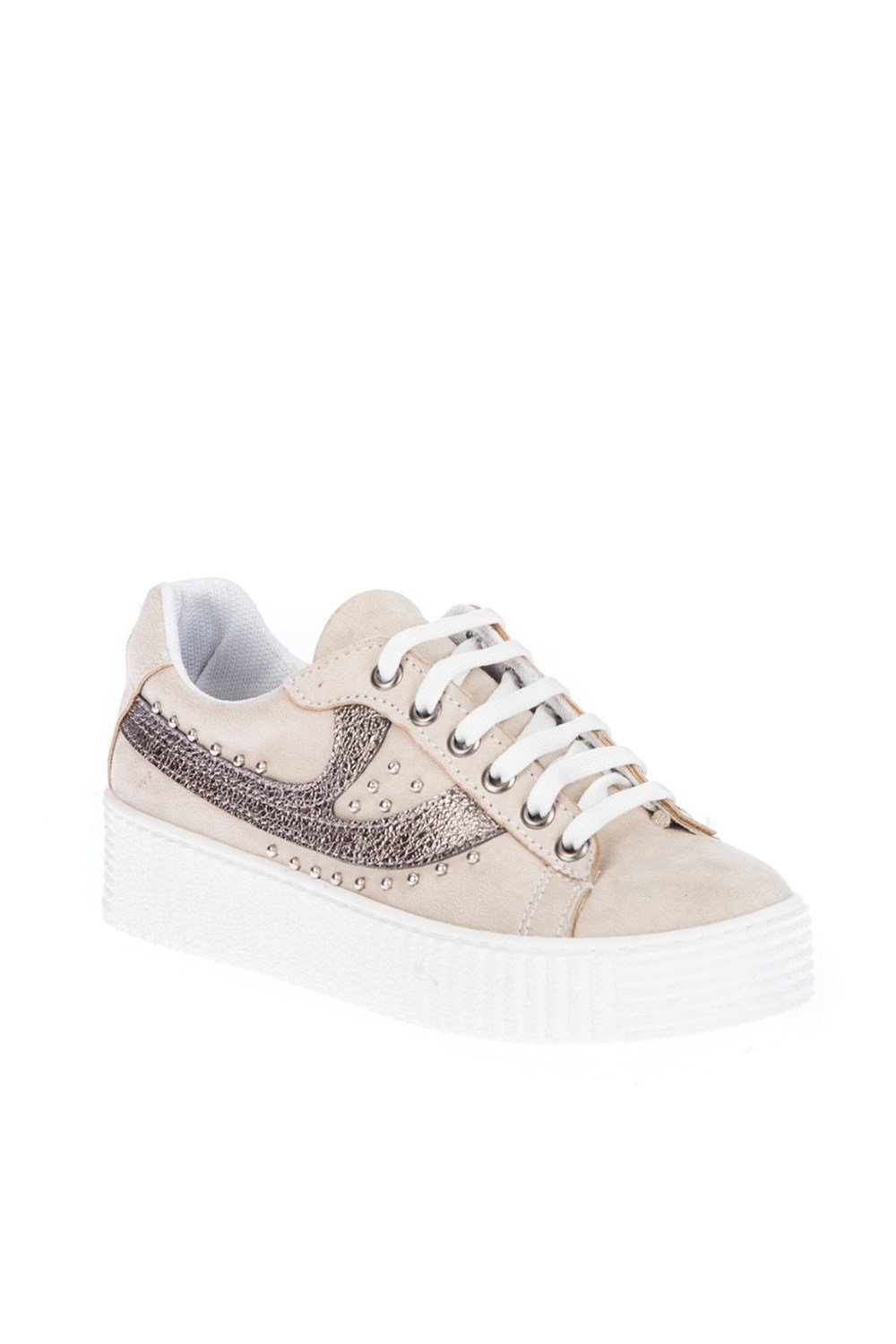 Fox Shoes Ten/Platin Kadın Sneakers D374003602