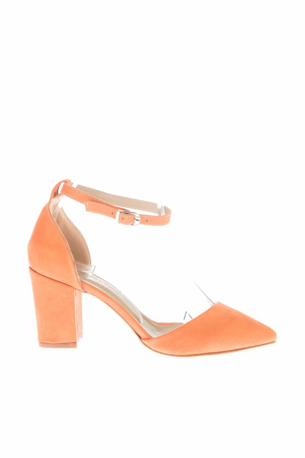 Fox Shoes Turuncu Kadın Topuklu Ayakkabı D340112302