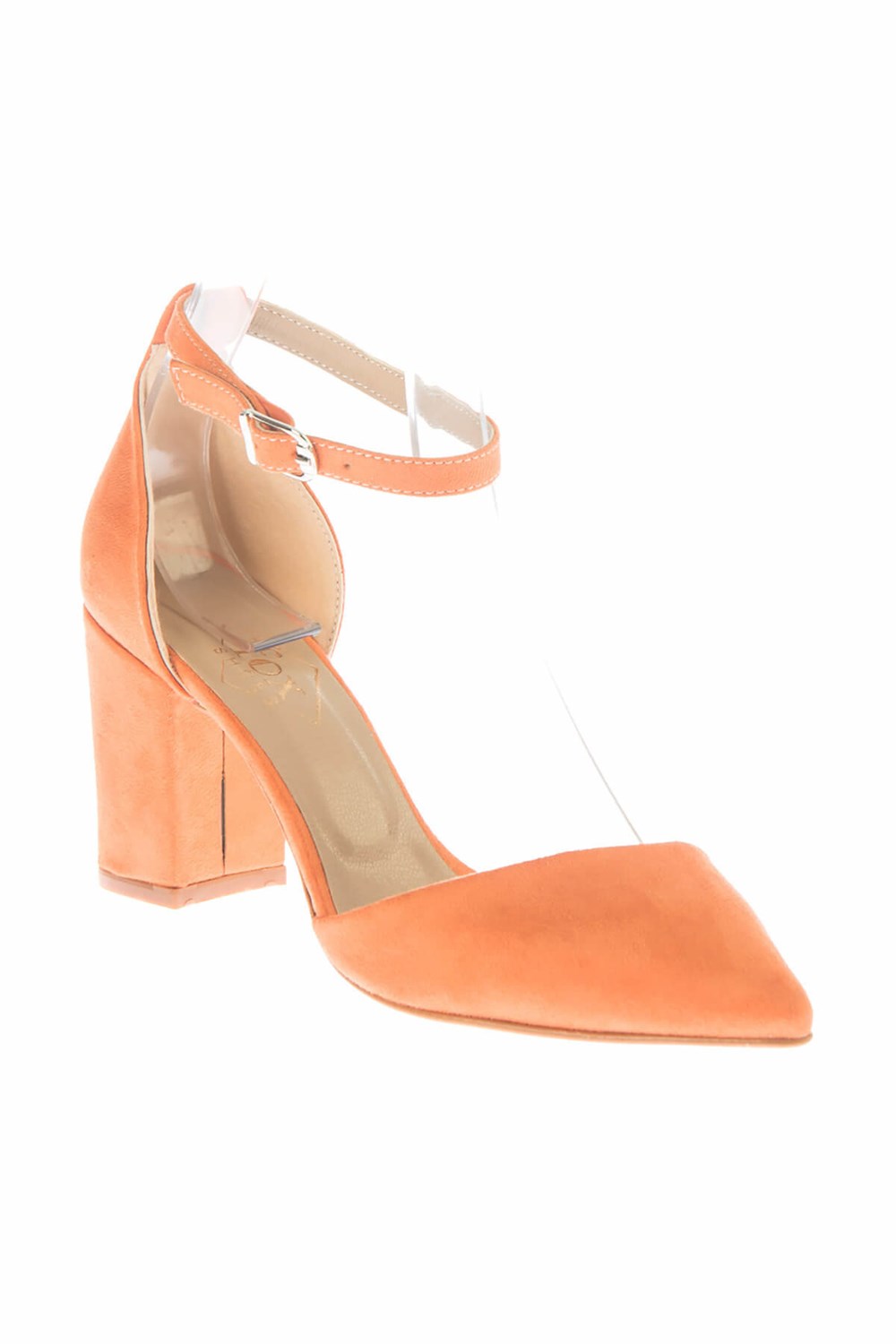 Fox Shoes Turuncu Kadın Topuklu Ayakkabı D340112302