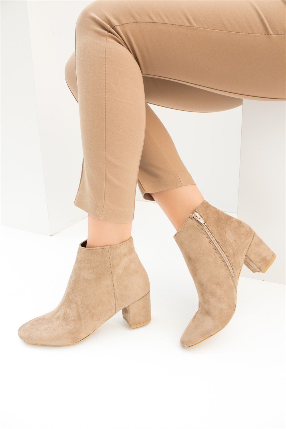 Fox Shoes Vizon Kadın Bot C422040402